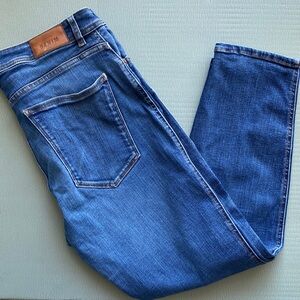 Sézane Blue Women's Straight Leg Jeans